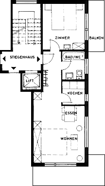 grundriss 2-zimmerwohnung